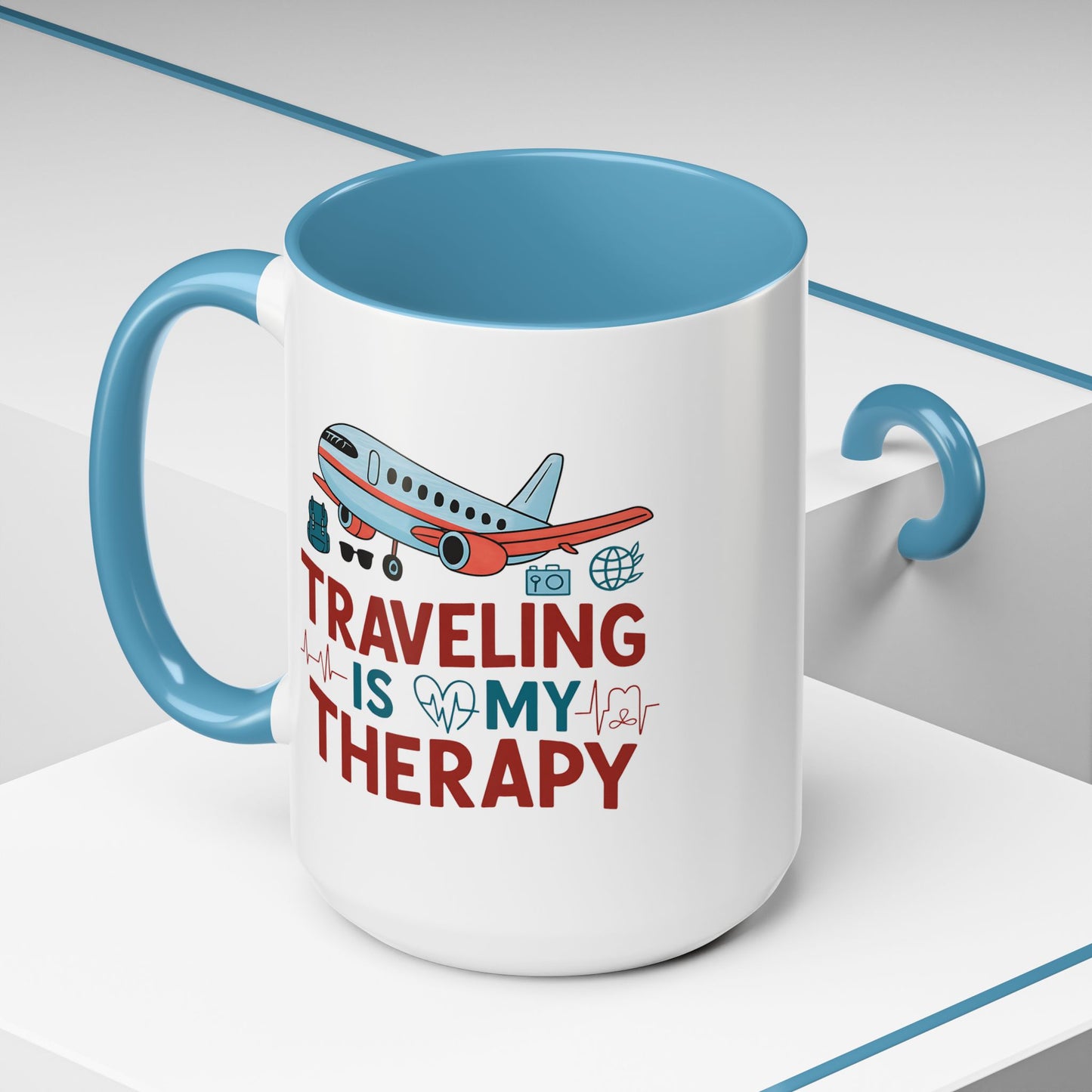 Adventure Mug - Traveling Is My Therapy