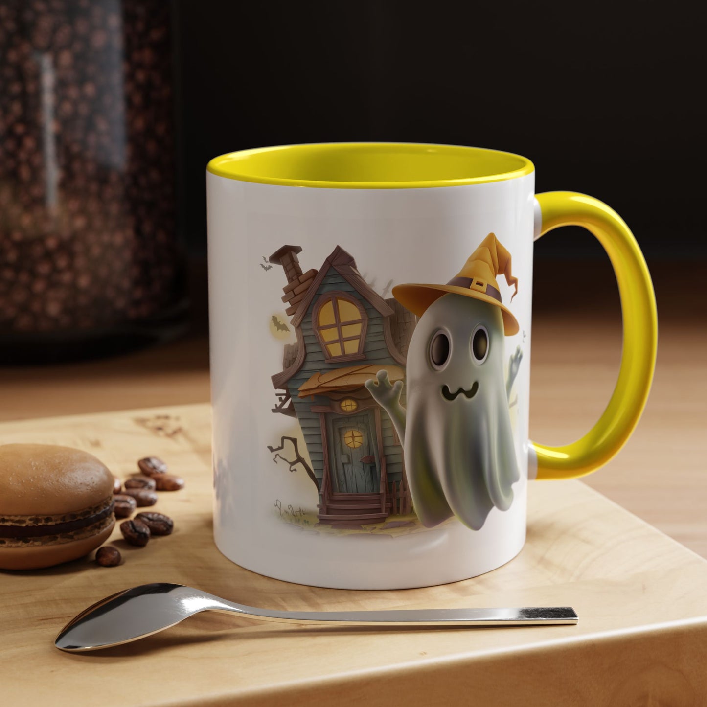 Halloween Mug - Spooky Ghost House