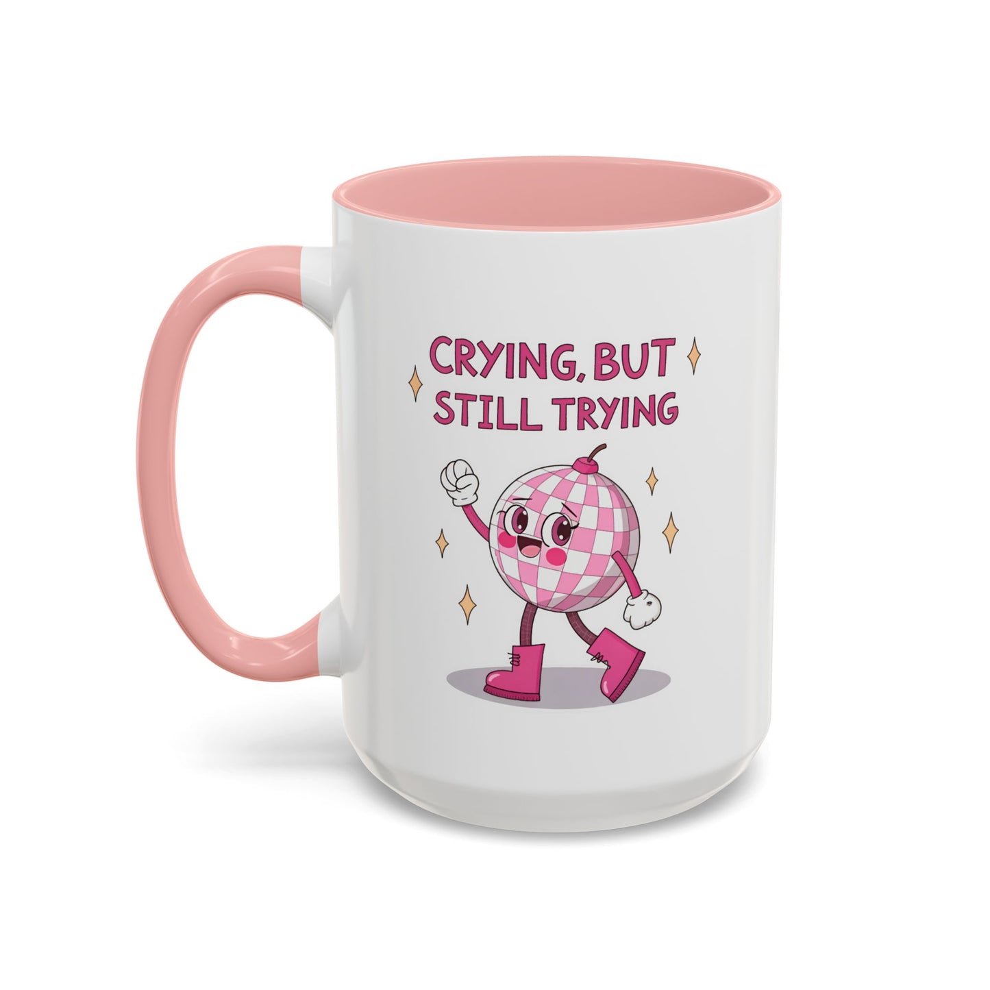 Wellness Mug - Crying But Still Trying