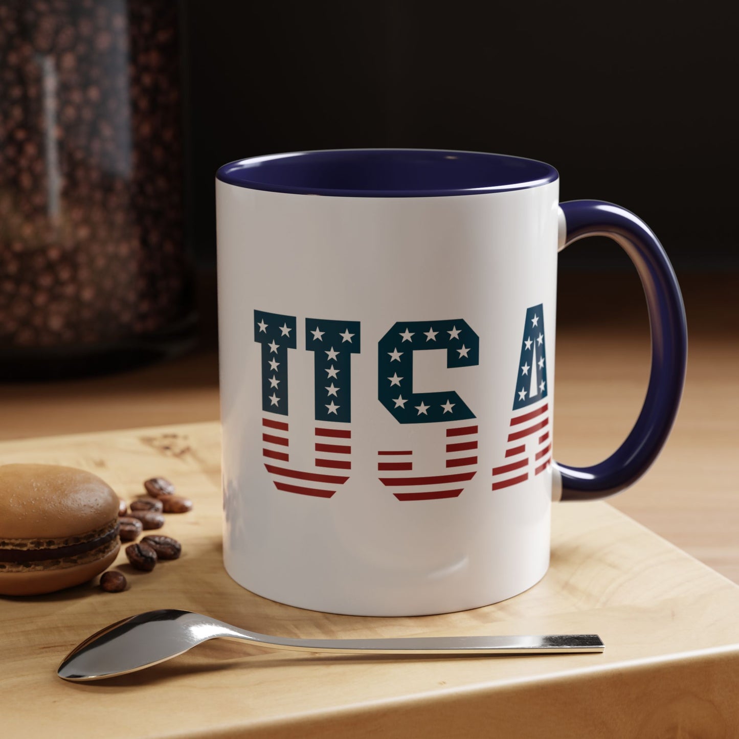 4th of July Mug - USA American Flag