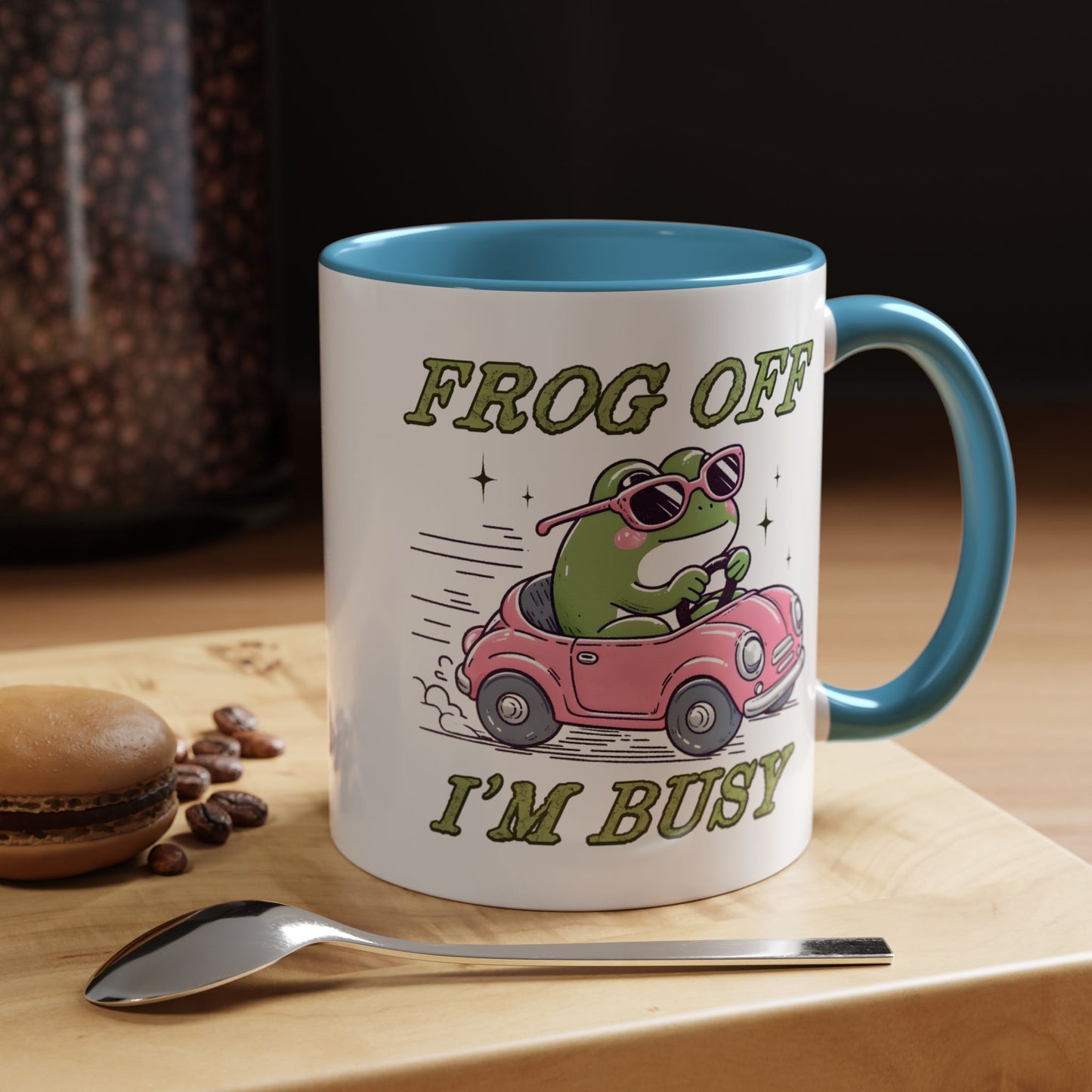 Humor Mug - Frog Off I'm Busy