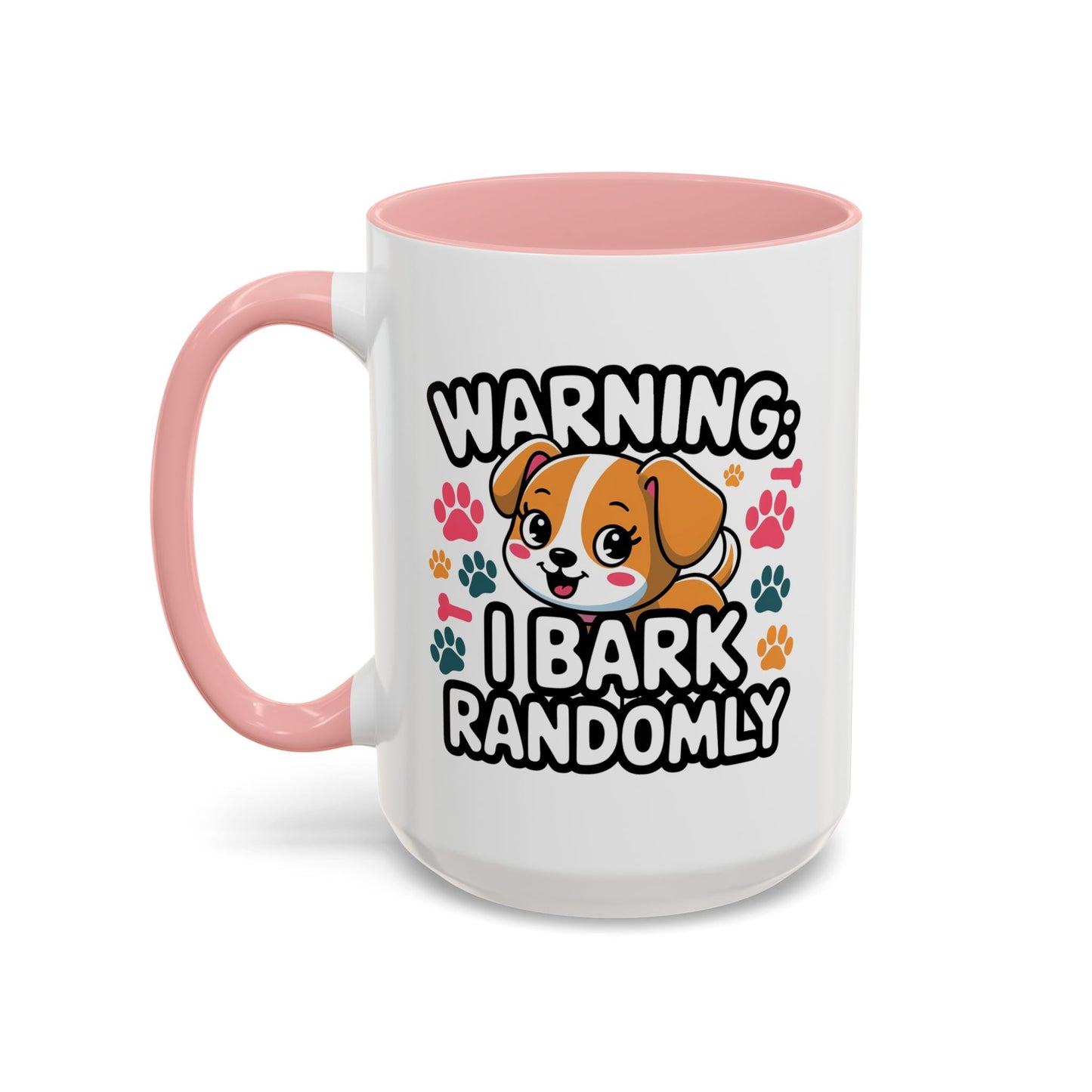 Animal Mug - Warning I Bark Randomly