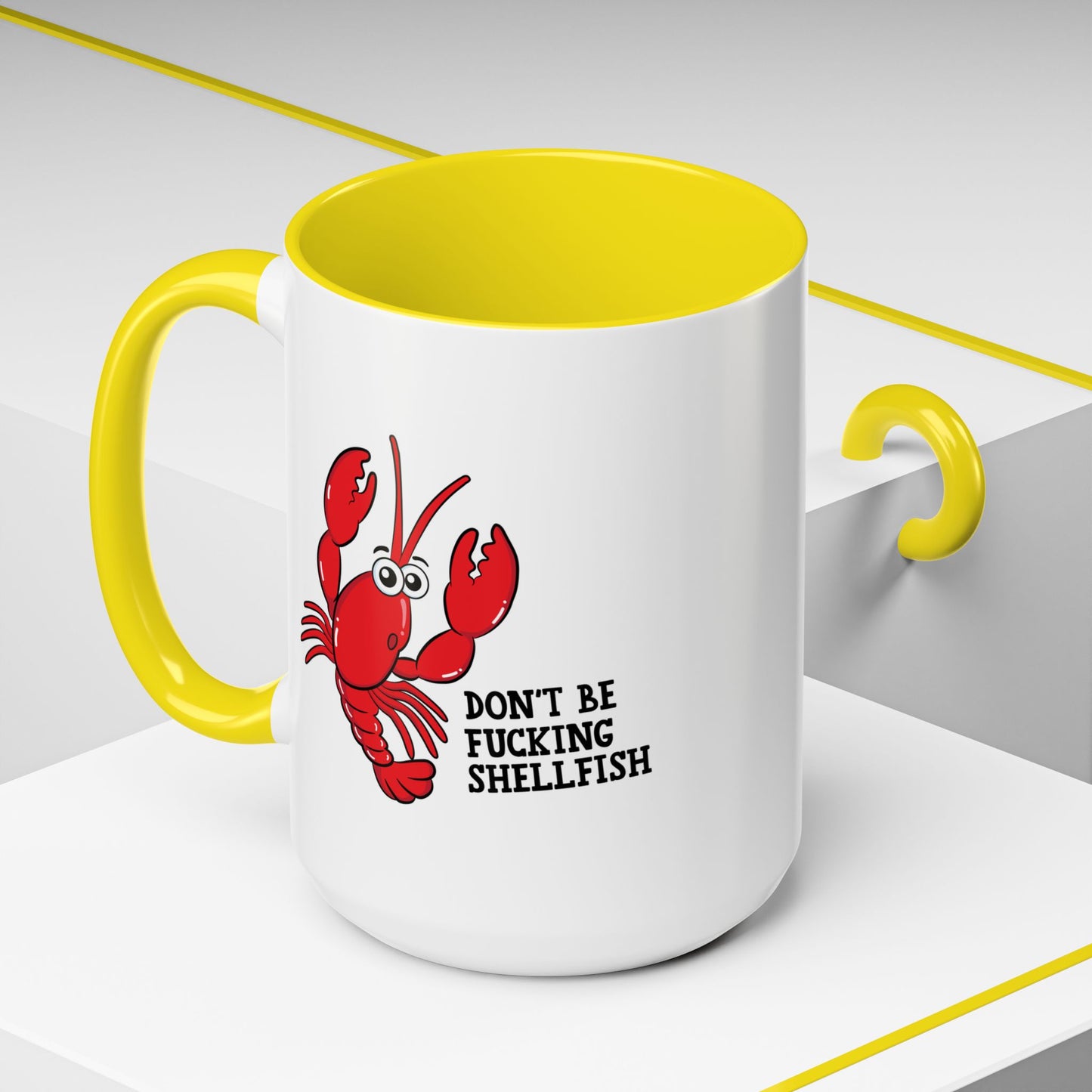 Adult Mug - Don't Be Fucking Shellfish