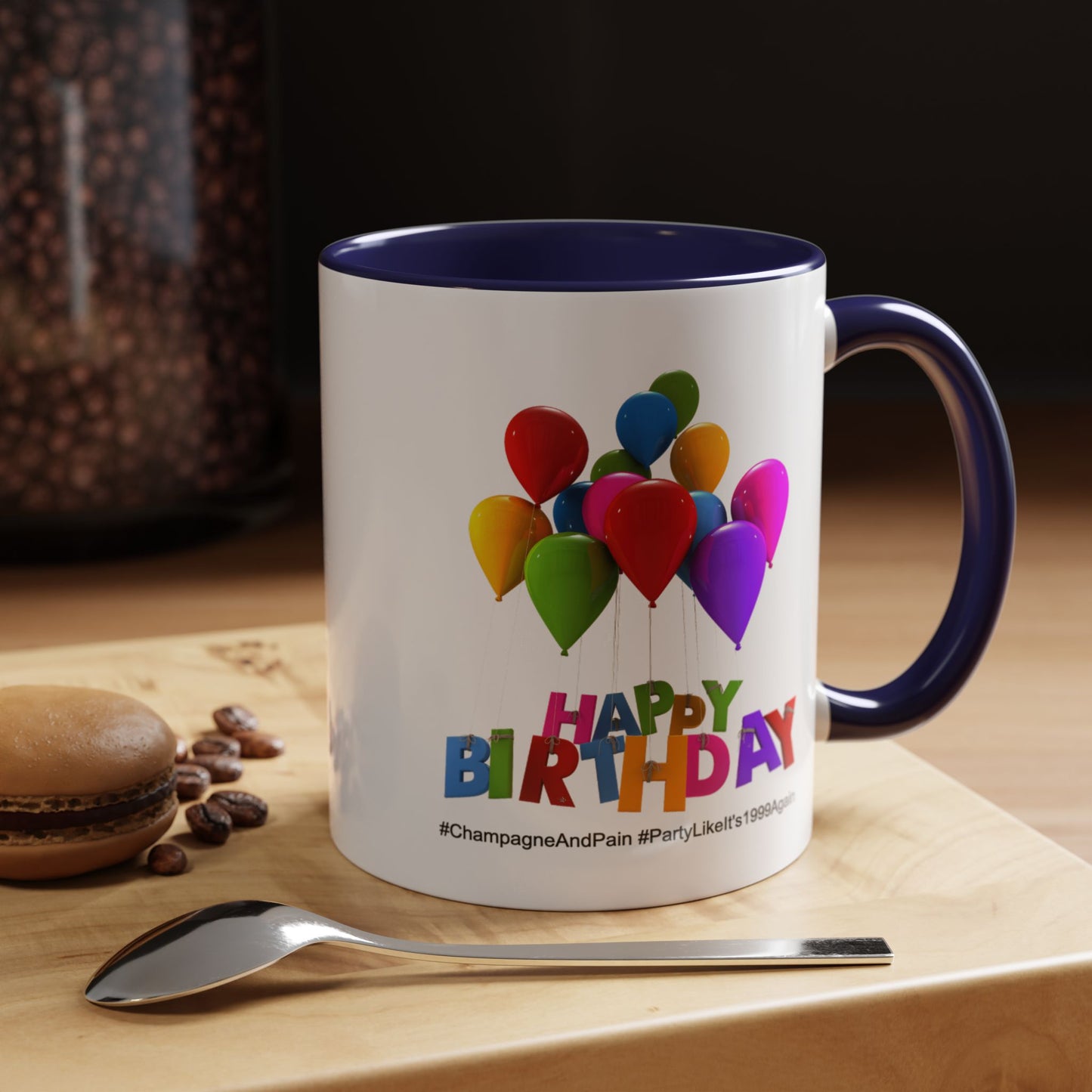 Birthday Mug- Champagne And Pain