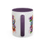 Wellness Mug - Good Vibes Only Graffiti Flowers