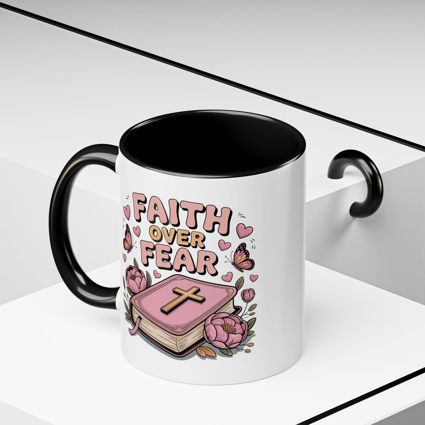 Religious Mug - Faith Over Fear