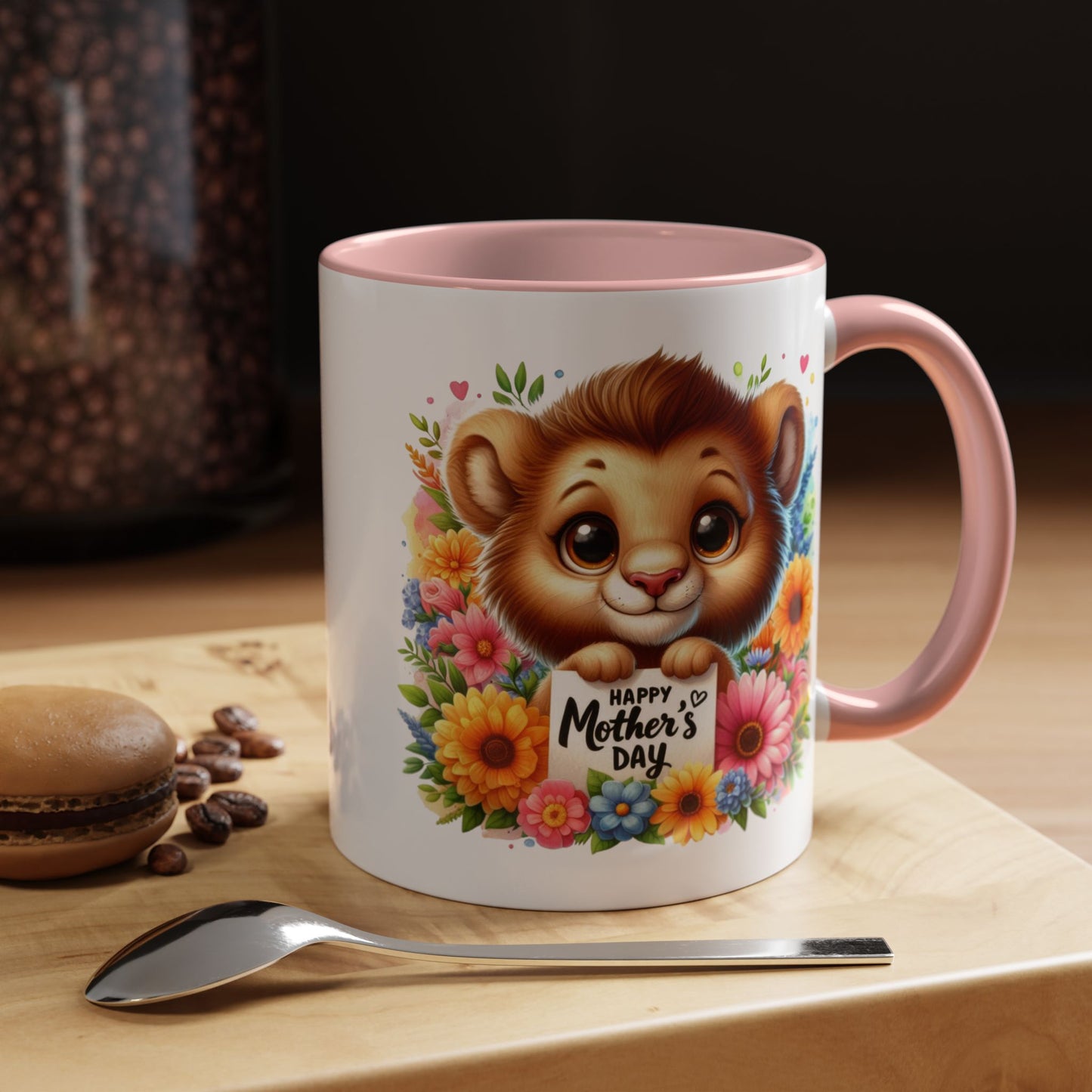 Mother's Day Mug - Happy Mother's Day Lion