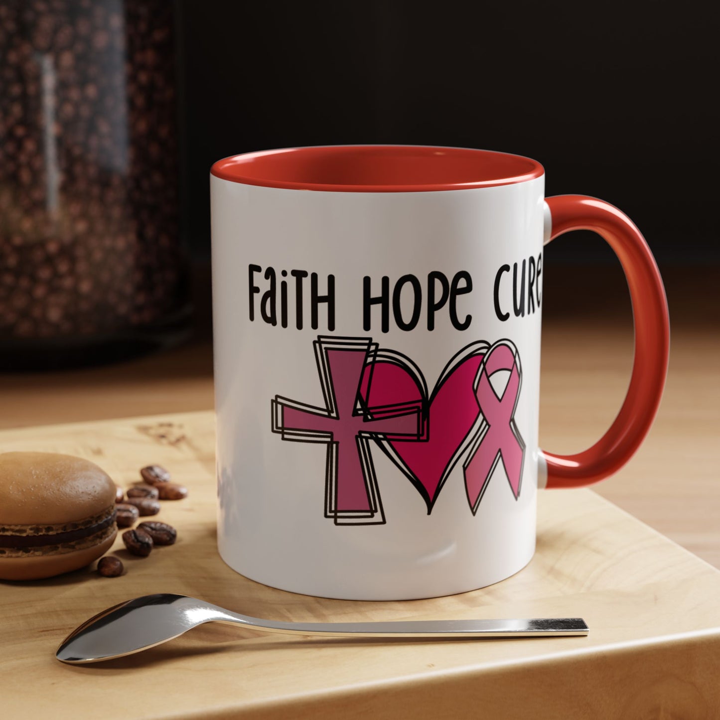 Support Mug - Faith Hope Cure