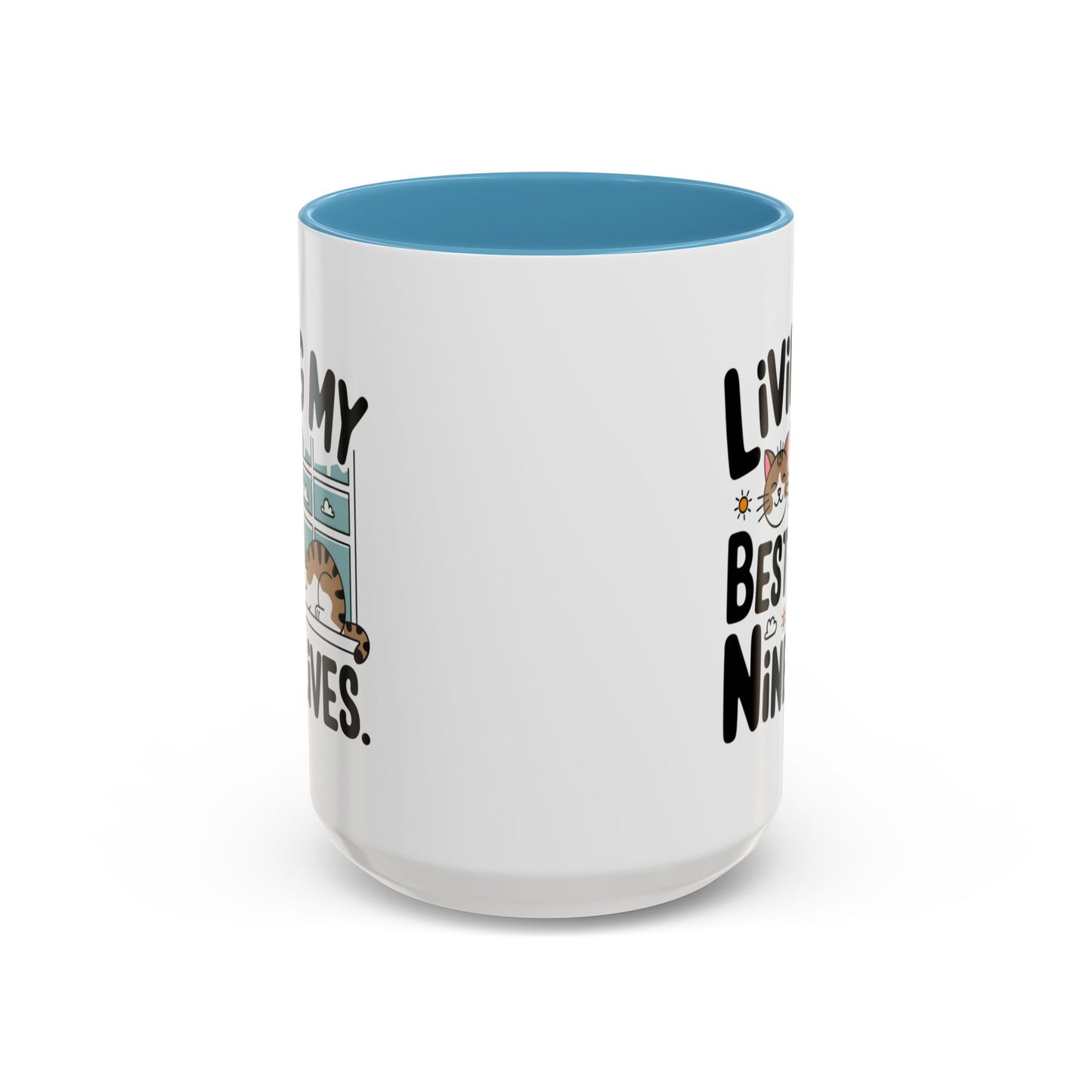 Animal Mug - Living My Best Nine Lives