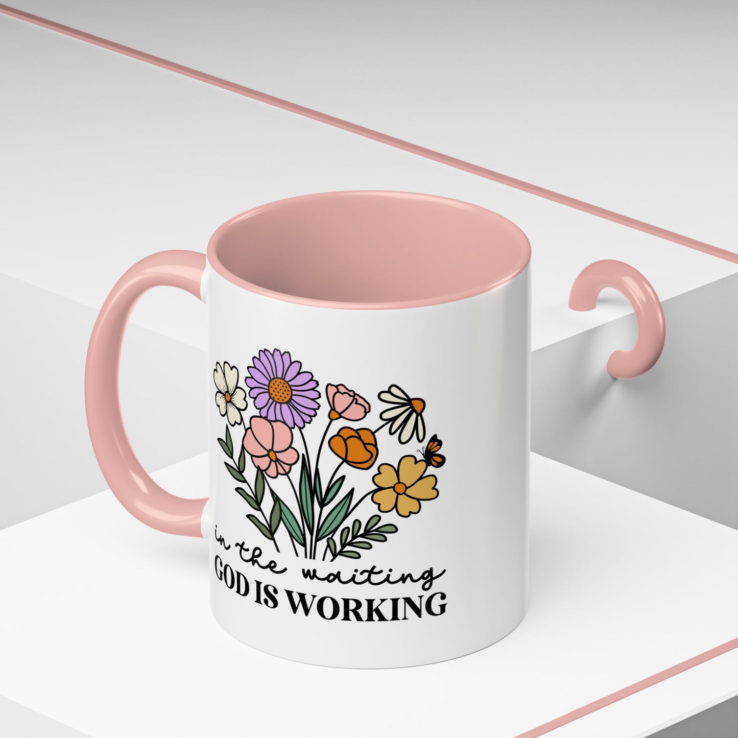 Religious Mug - In The Waiting