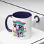 Alien Mug - Multicoloured Cow