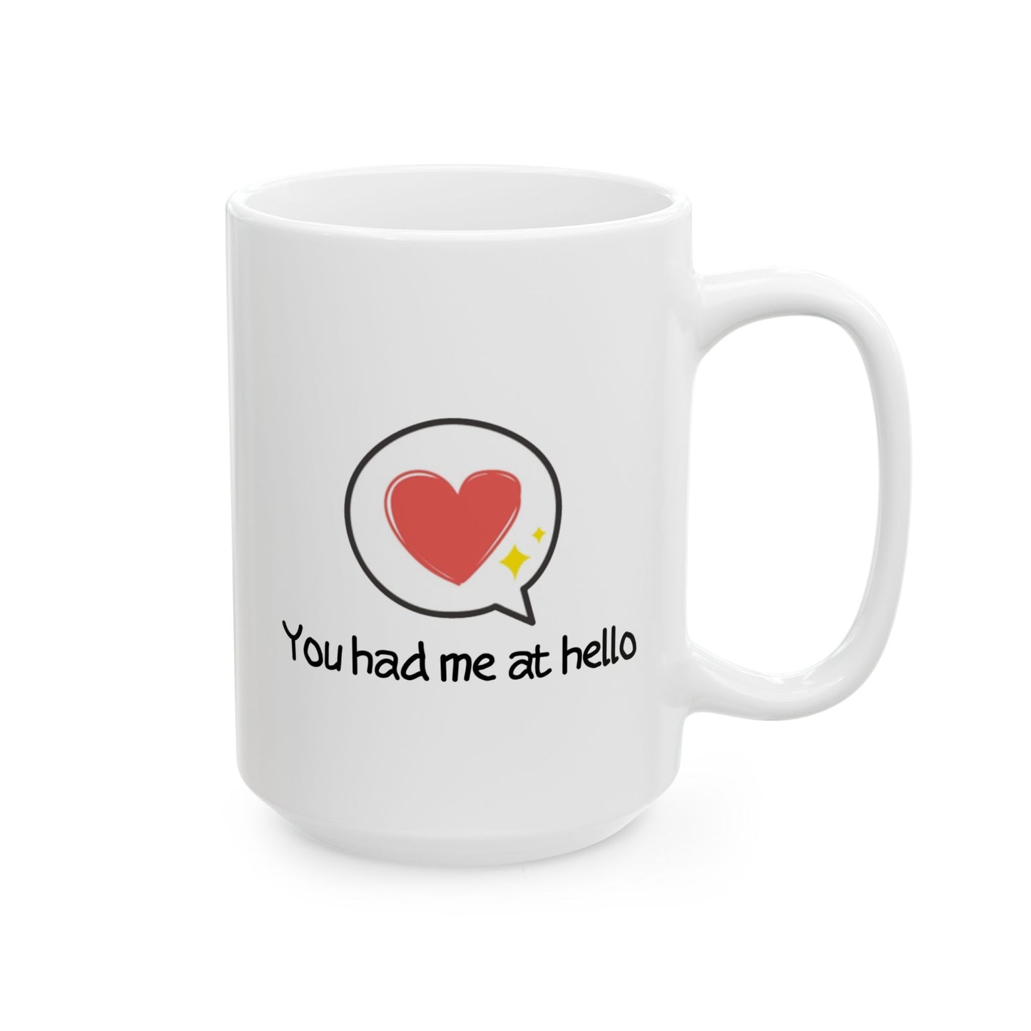 Anniversary Mug - You Had Me At Hello