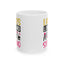 Humor Mug - Lashes Long and Coffee Strong