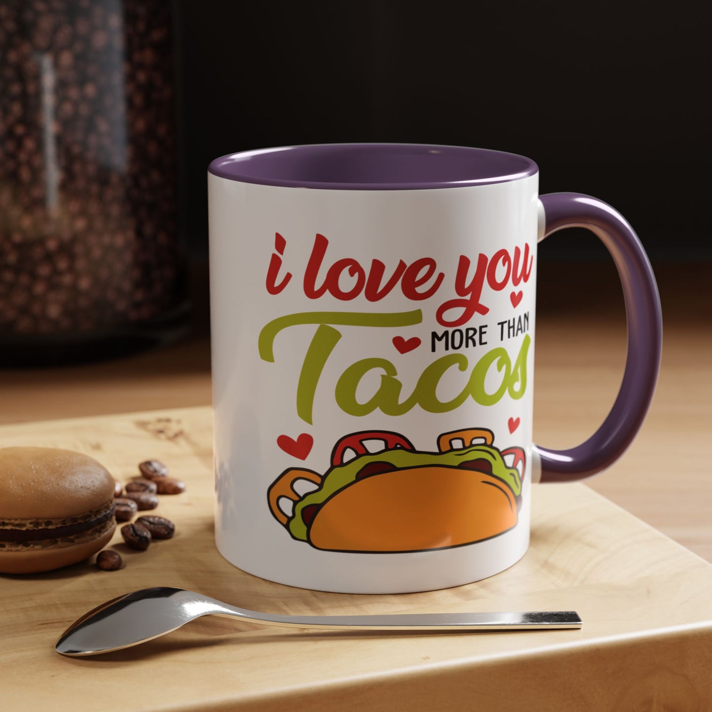 Anniversary Mug - I Love You More Than Tacos