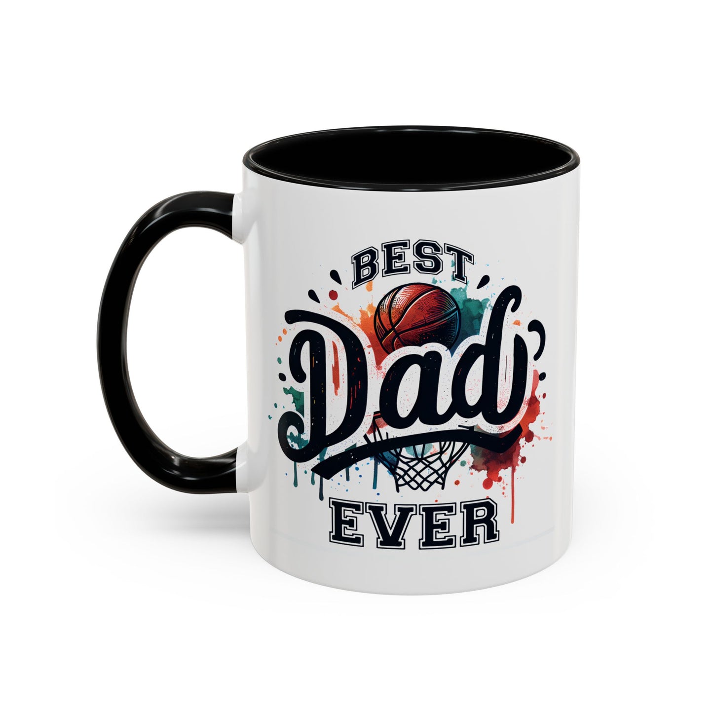Father's Day Mug - Best Dad Ever Basketball