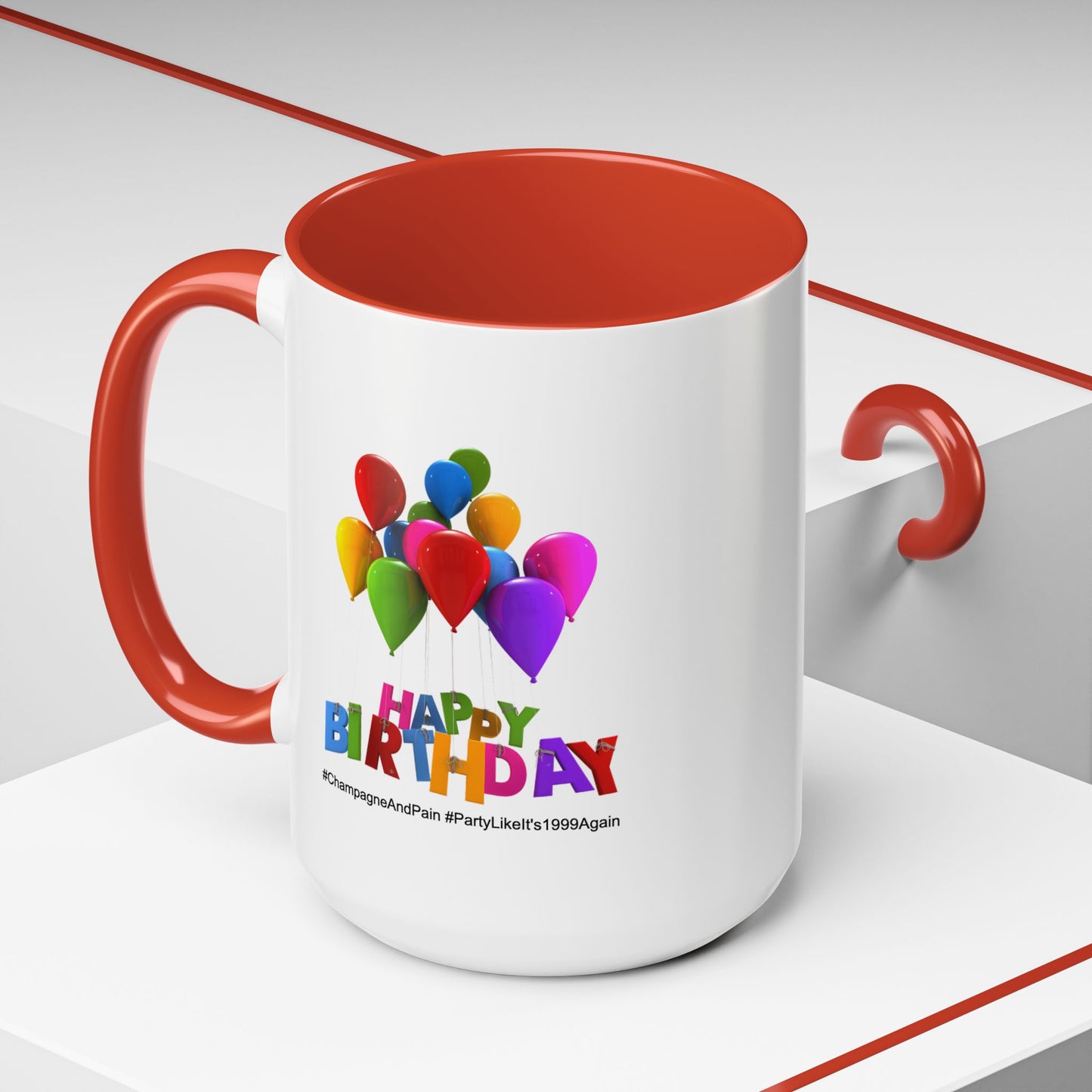 Birthday Mug- Champagne And Pain
