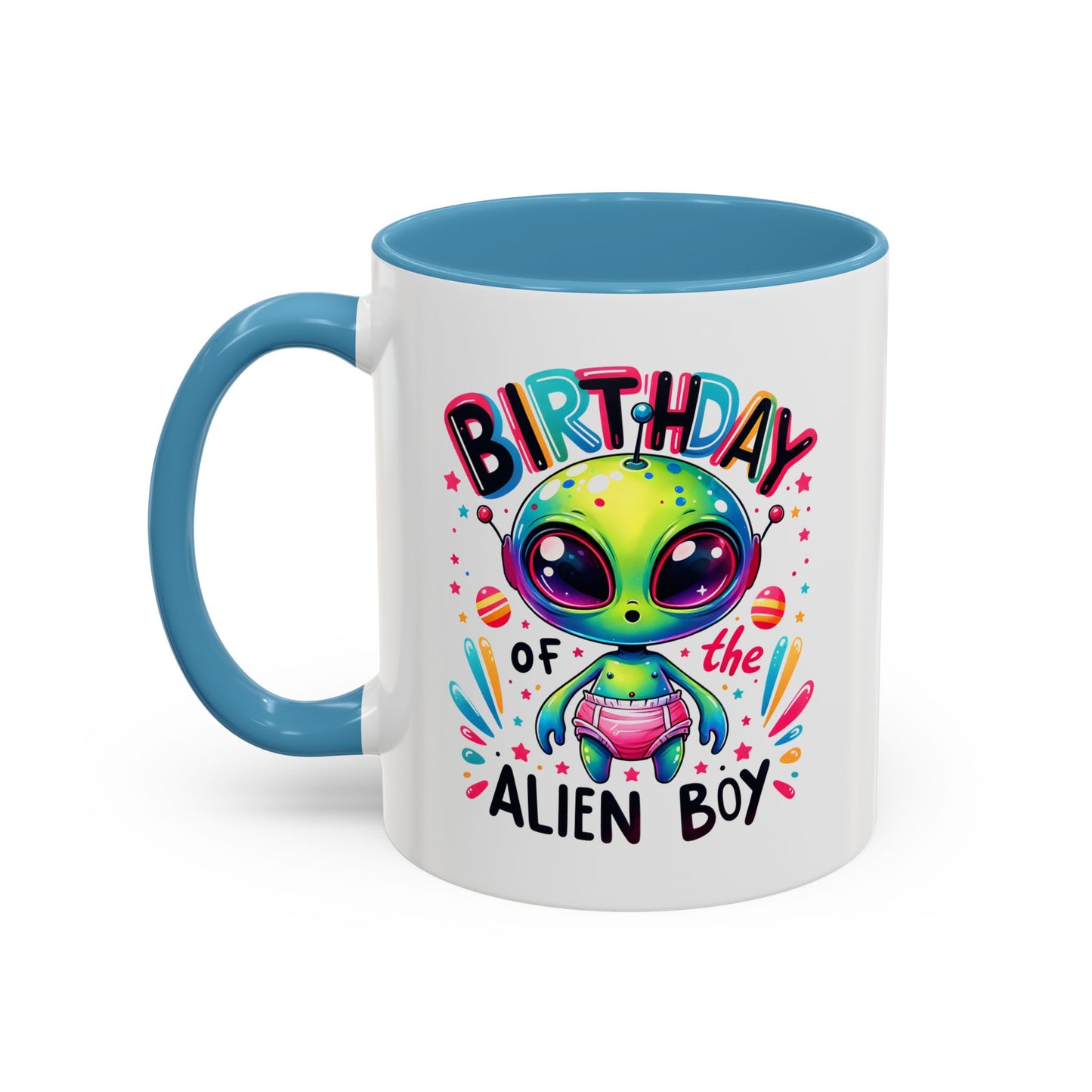 Alien Mug - Birthday Alien Boy