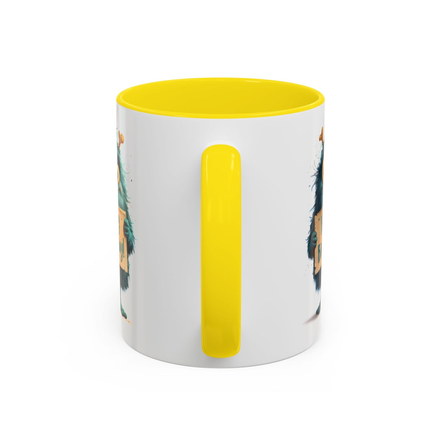 Birthday Mug - Birthday Sign Monster