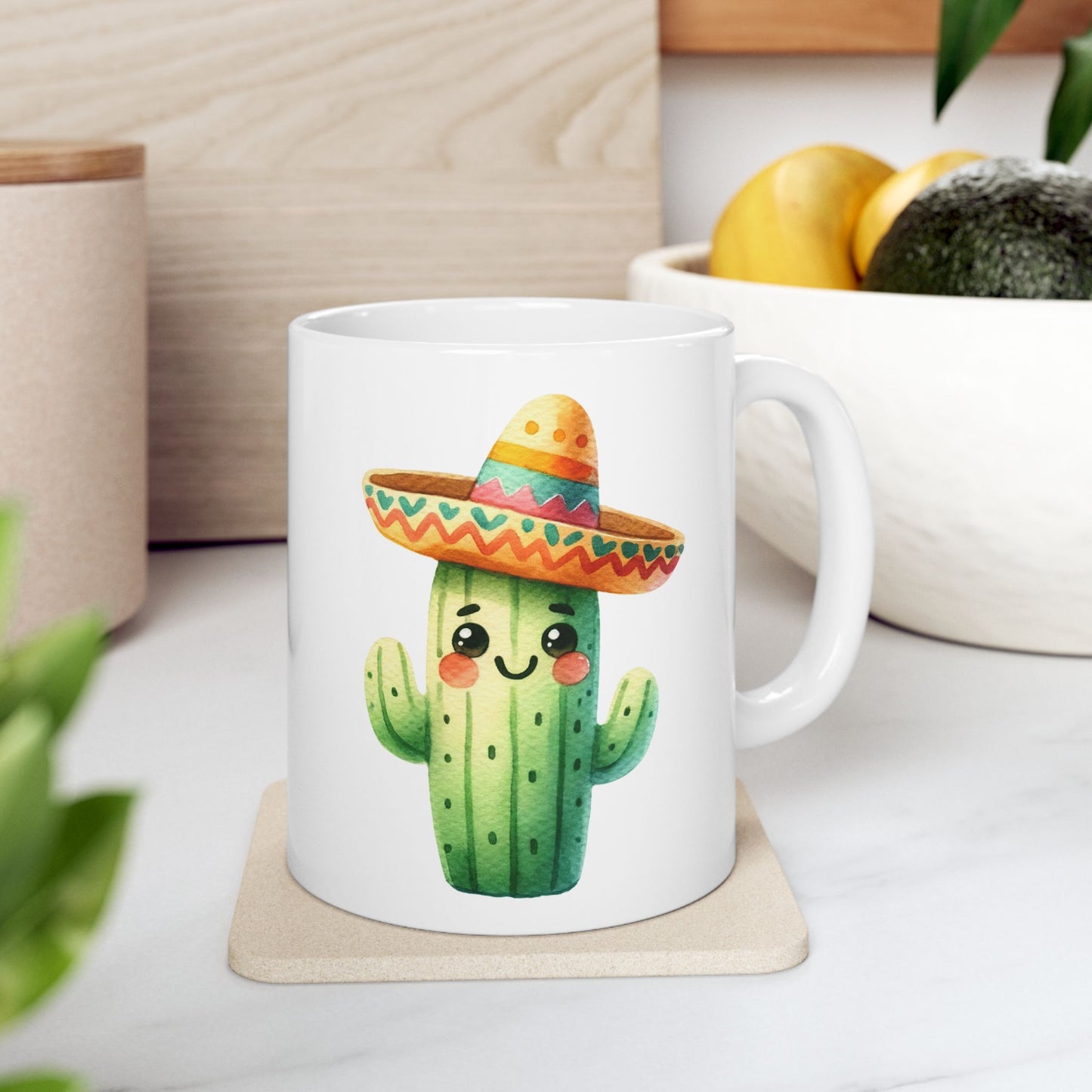 Artistic Mug - Cute Cactus 1