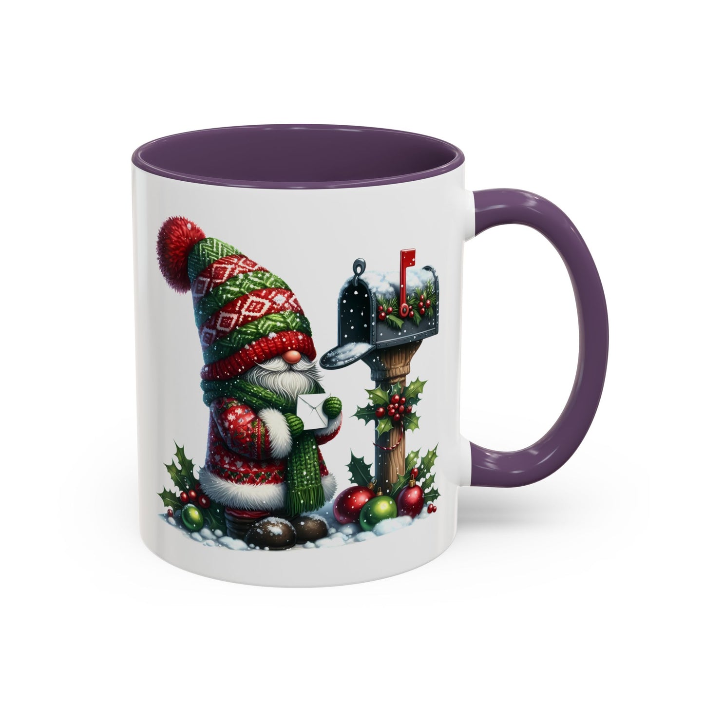 Christmas Mug - Gnome and Mail