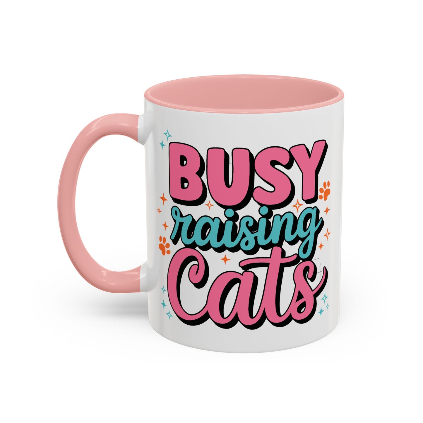 Animal Mug - Busy Raising Cats