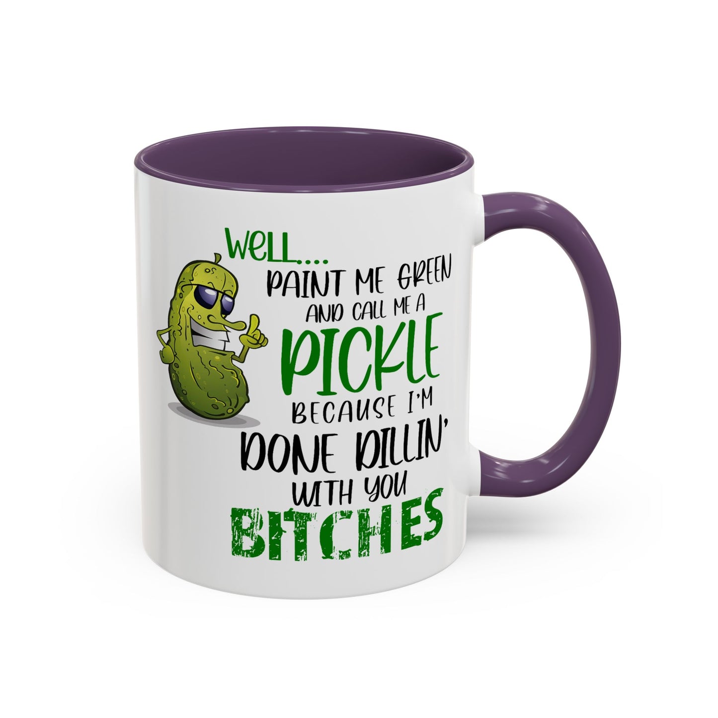 Adult Mug - Well Paint Me Green