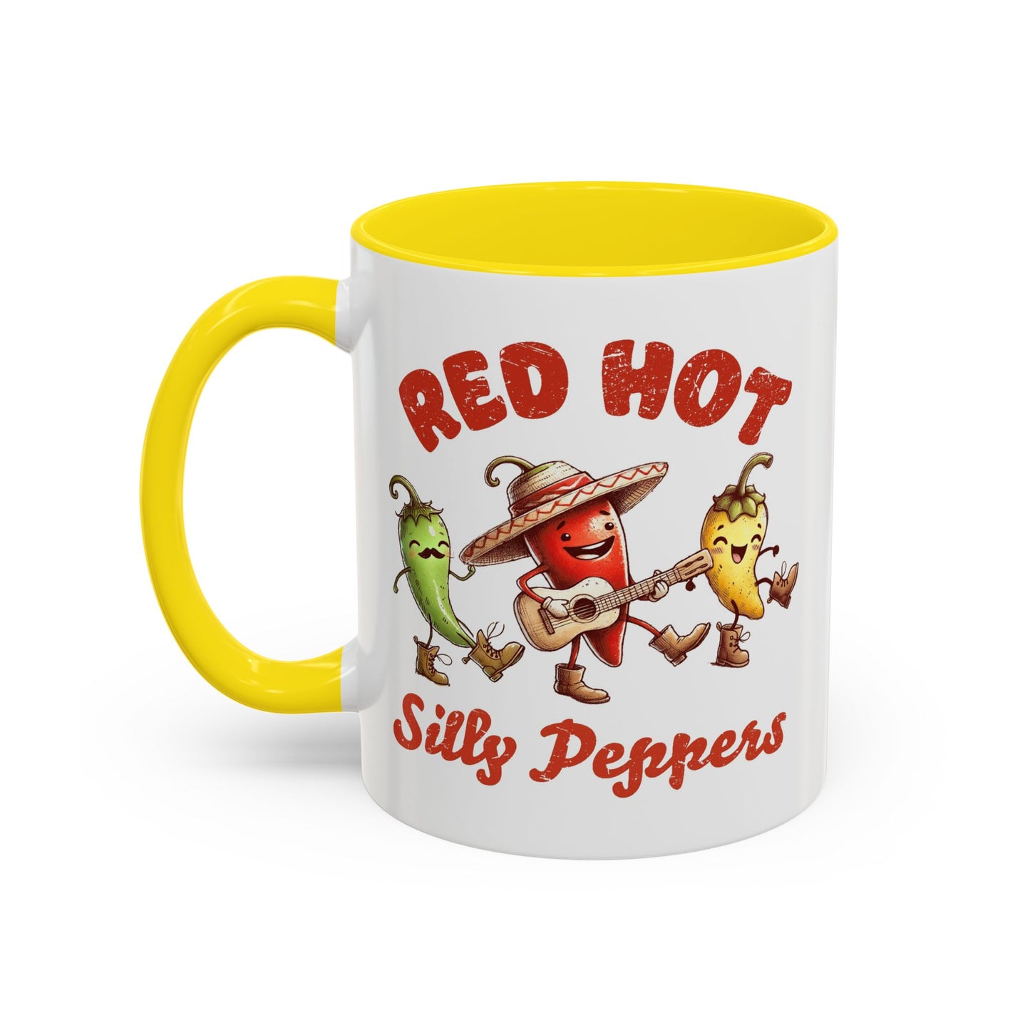 Humor Mug - Red Hot Silly Peppers