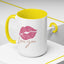 Valentine's Day Mug - Love You Lips Kiss