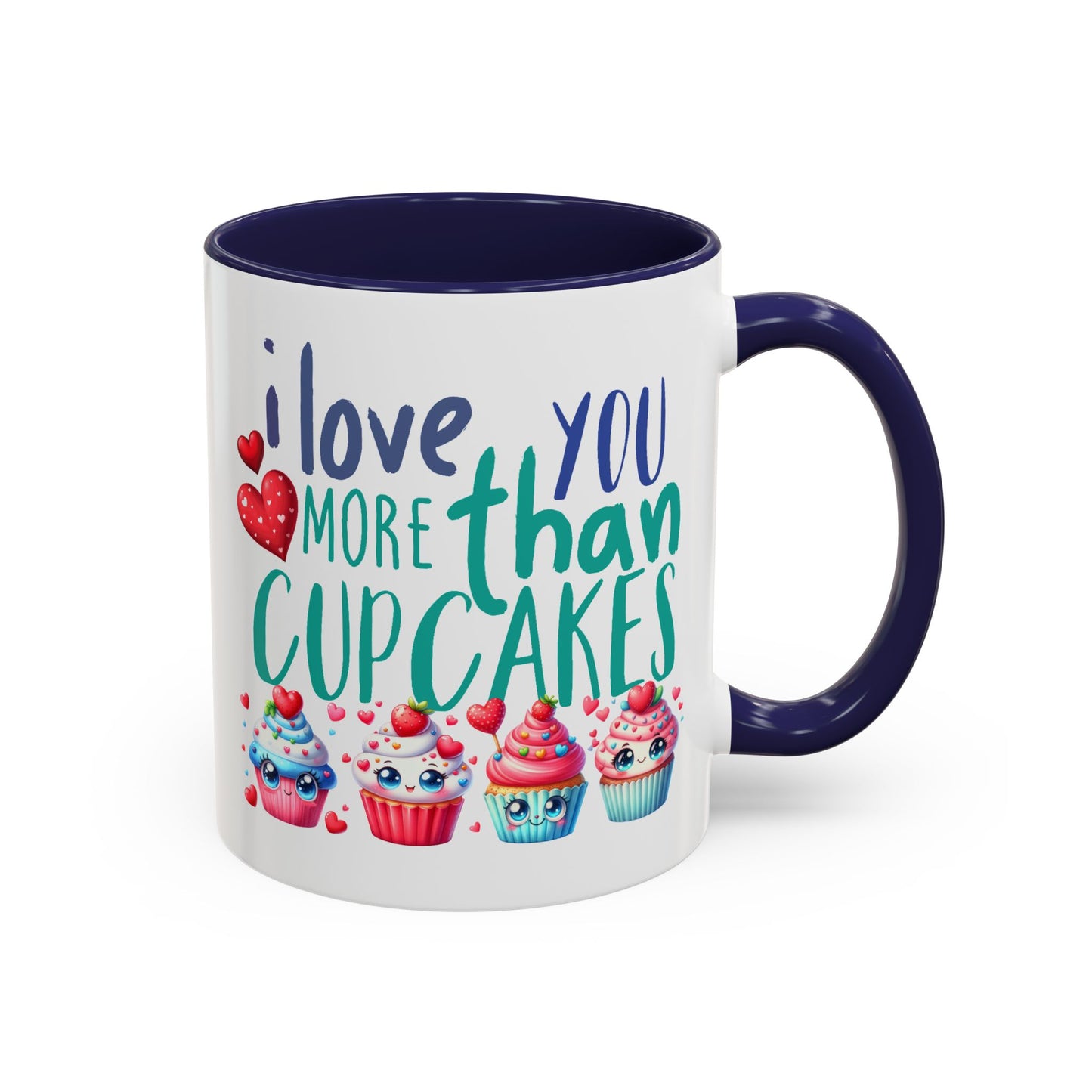 Anniversary Mug - I Love You More Than Cupcakes