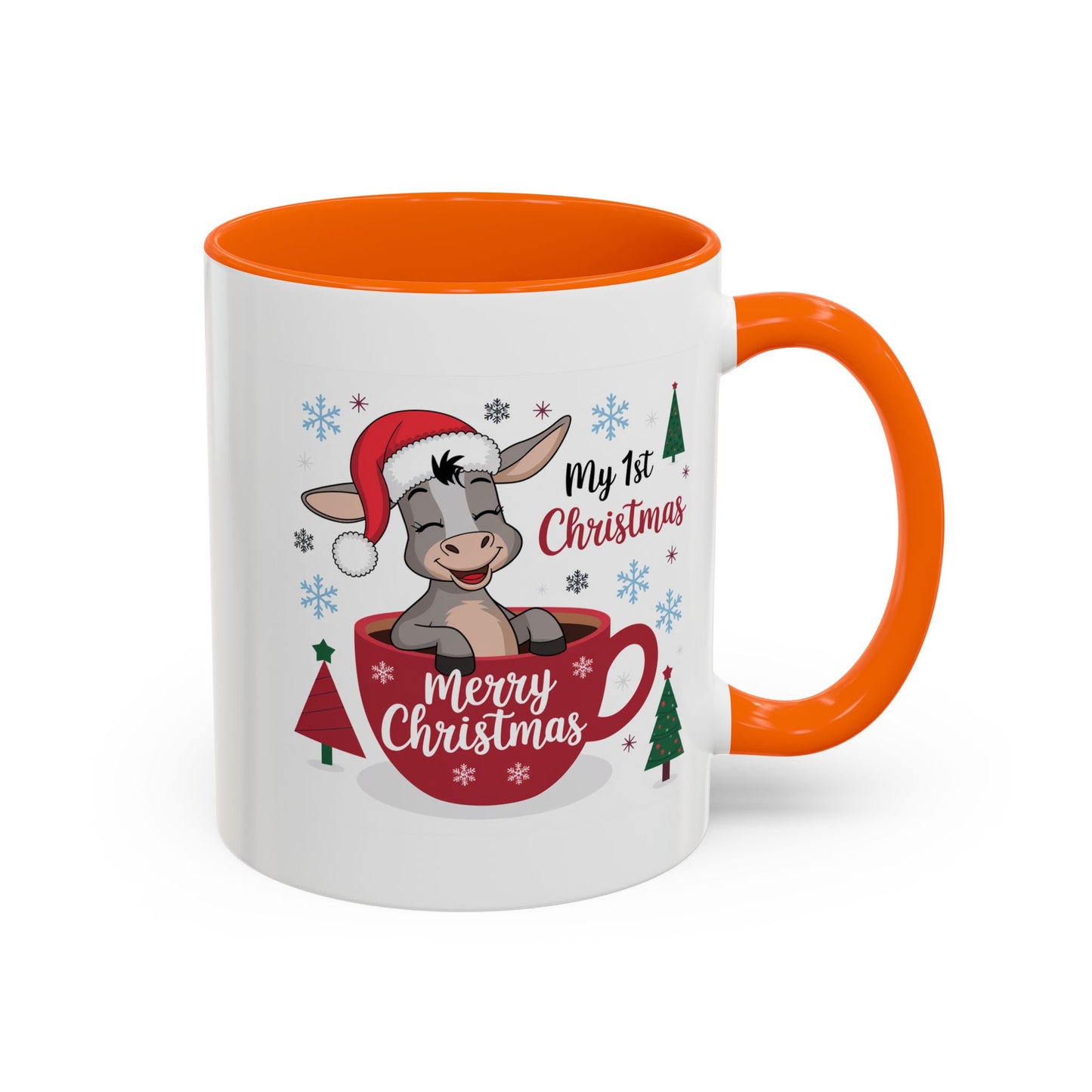 Christmas Mug - My First Christmas Donkey Cup
