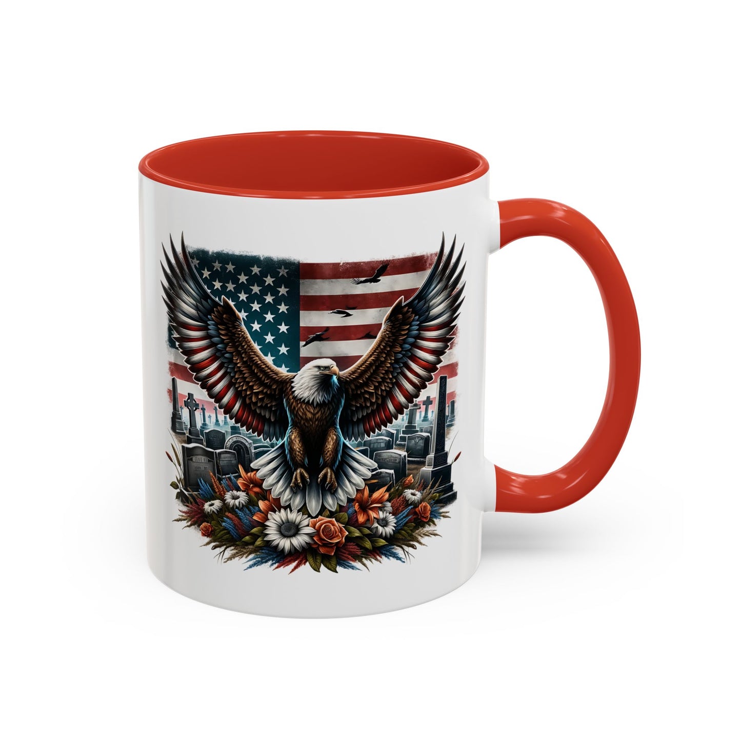 4th of July Mug - American Bald Eagle Memorial