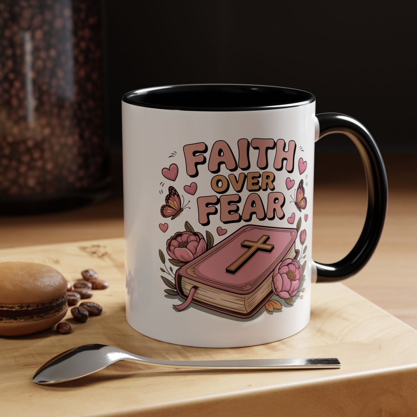 Religious Mug - Faith Over Fear