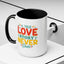 Anniversary Mug - A true Love Story Never Ends