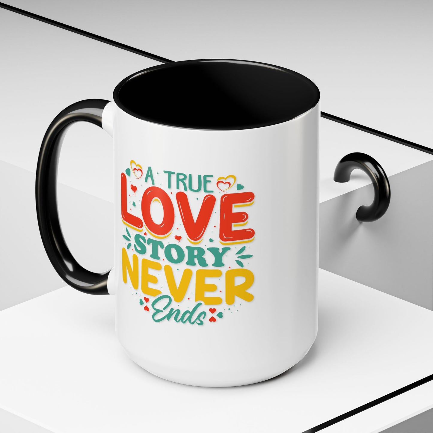 Anniversary Mug - A true Love Story Never Ends