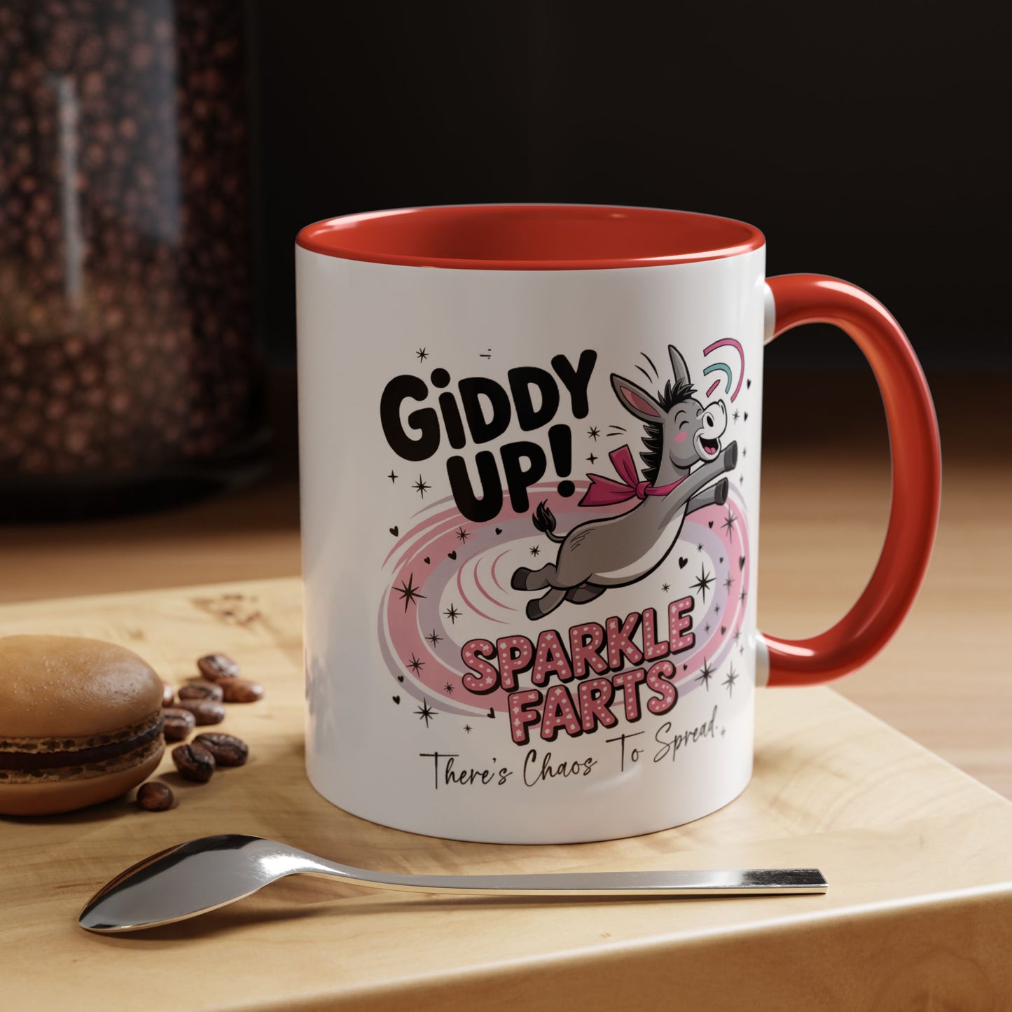 Humor Mug - Giddy Up Sparkle Farts