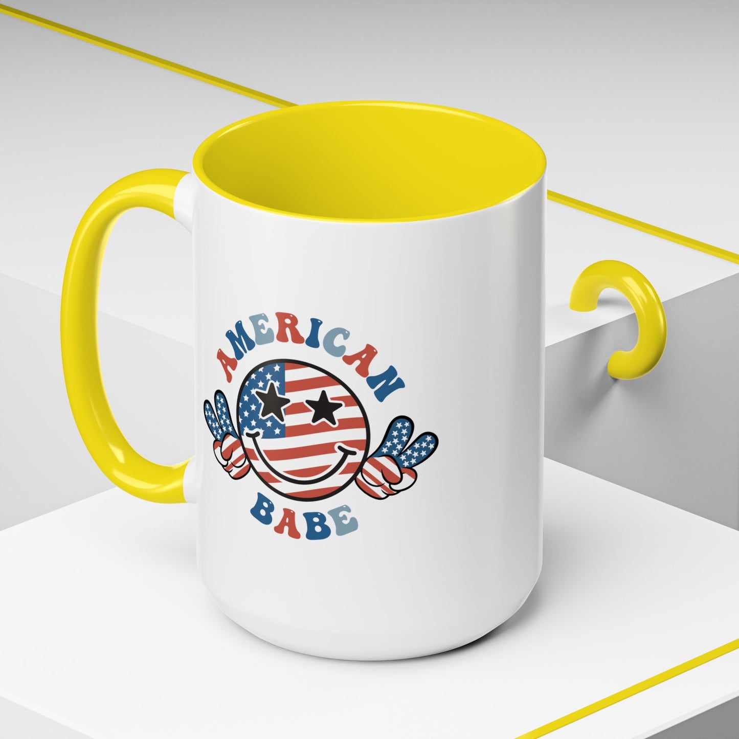 4th of July Mug - American Babe