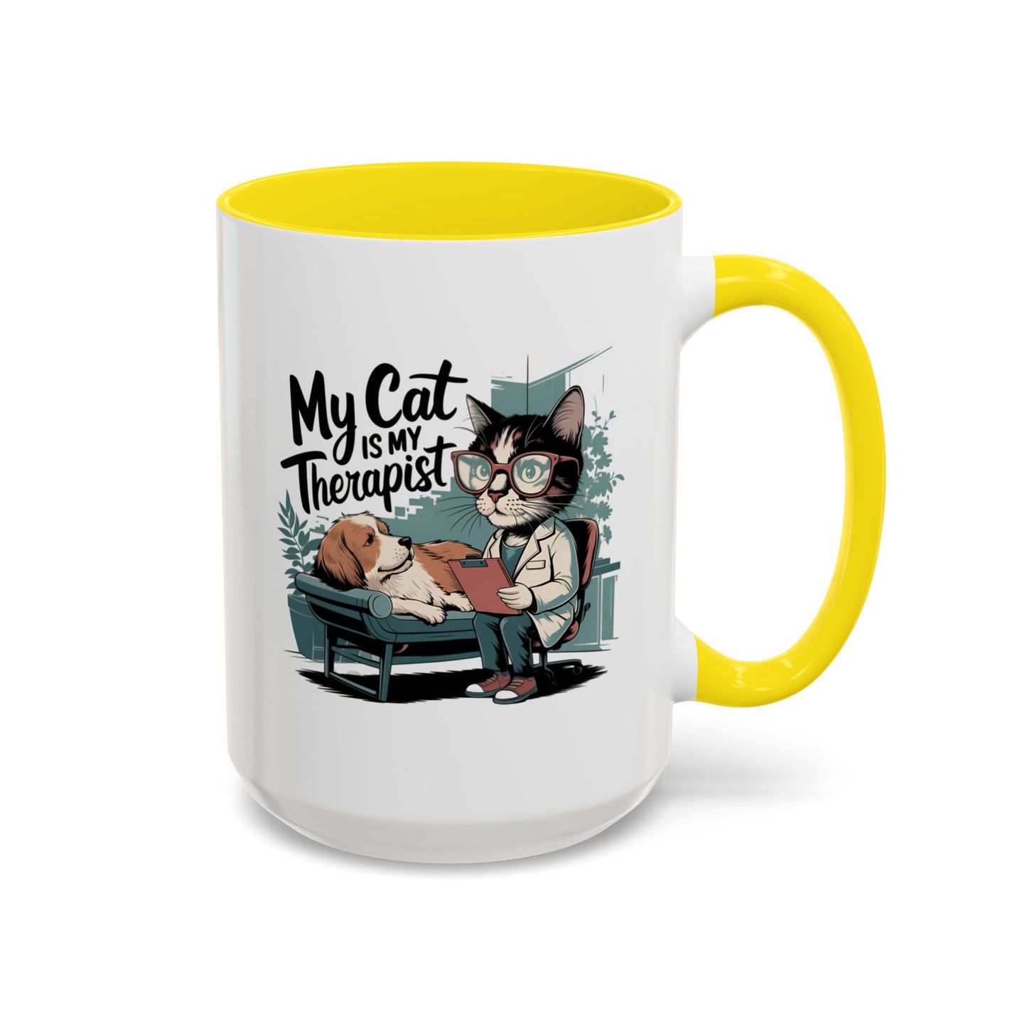Animal Mug - My Cat Is My Therapist