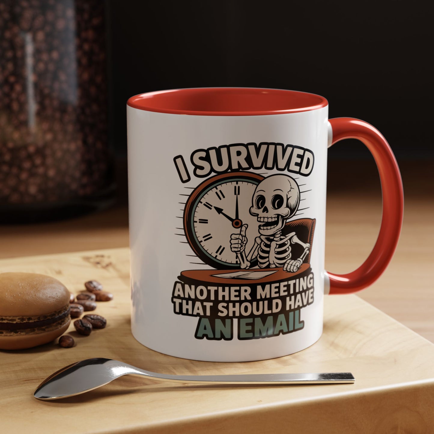 Office Mug - I Survived Another Meeting