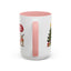 Christmas Mug - Happy Holidays Callout Santa Tree Presents Reindeer