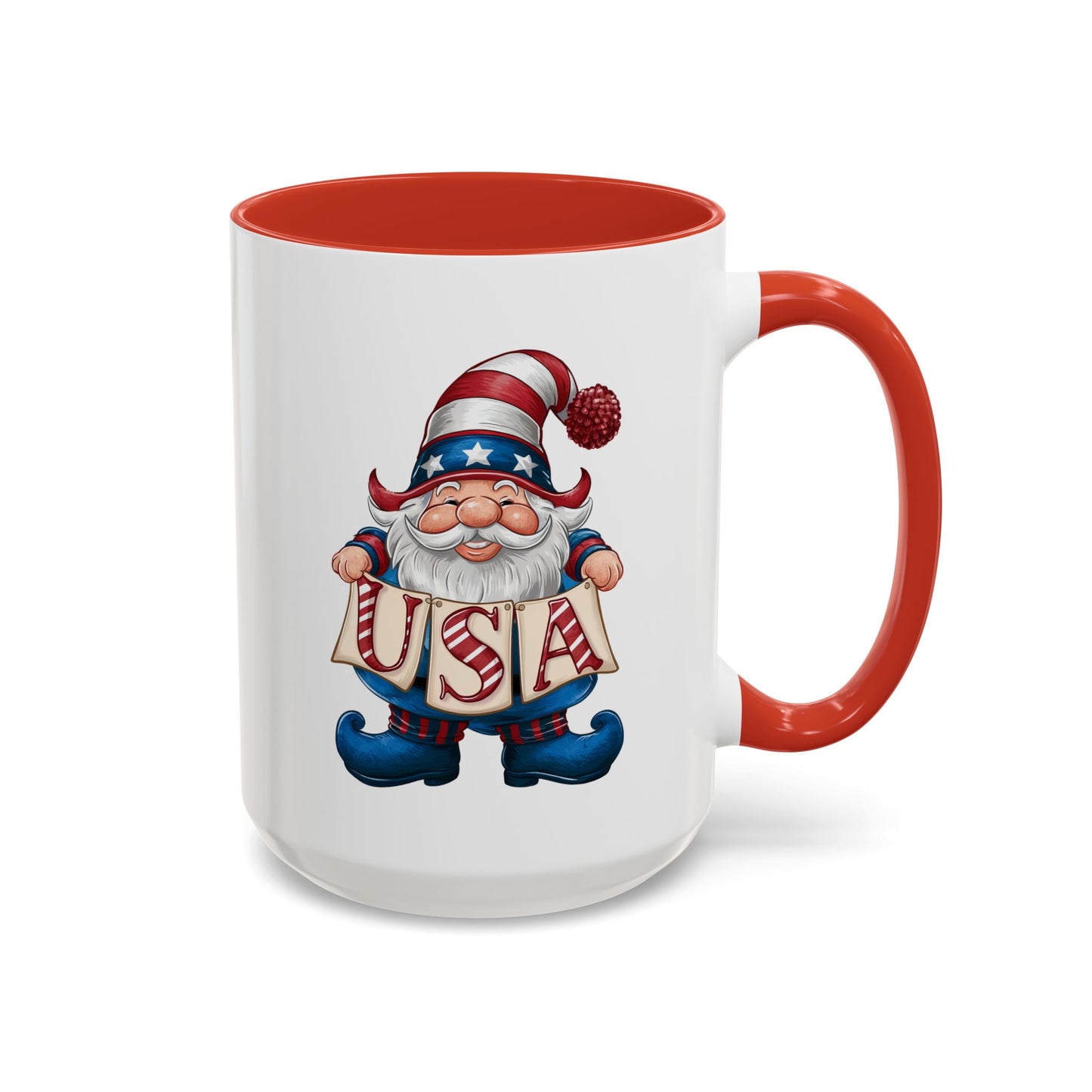 4th of July Mug - American Gnome 24