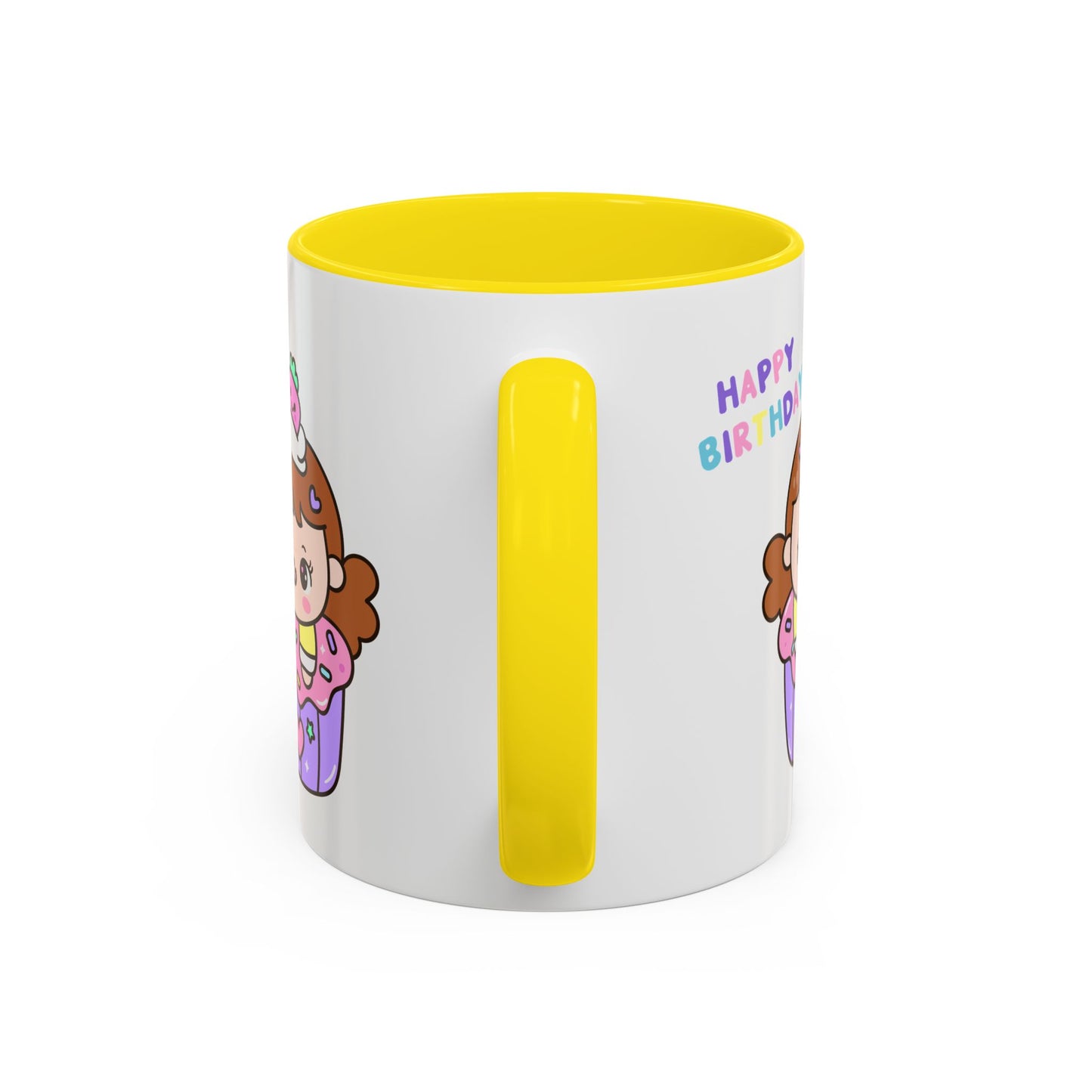 Birthday Mug - Cute Girl Cupcake