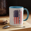4th of July Mug - Happy Birthday America Flag