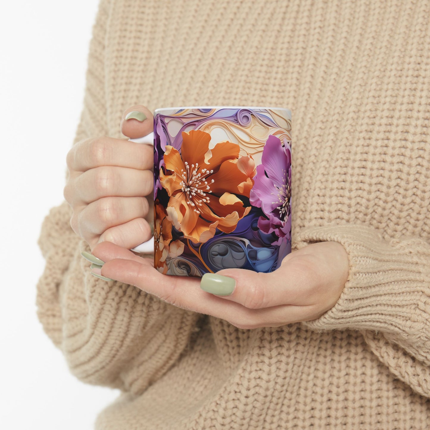 Artistic Mug - Flower Bouquet 3