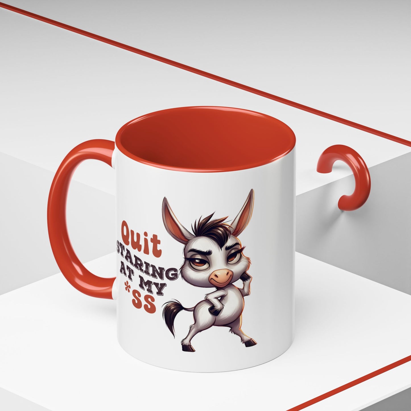 Adult Mug - Quit Staring at My Ass