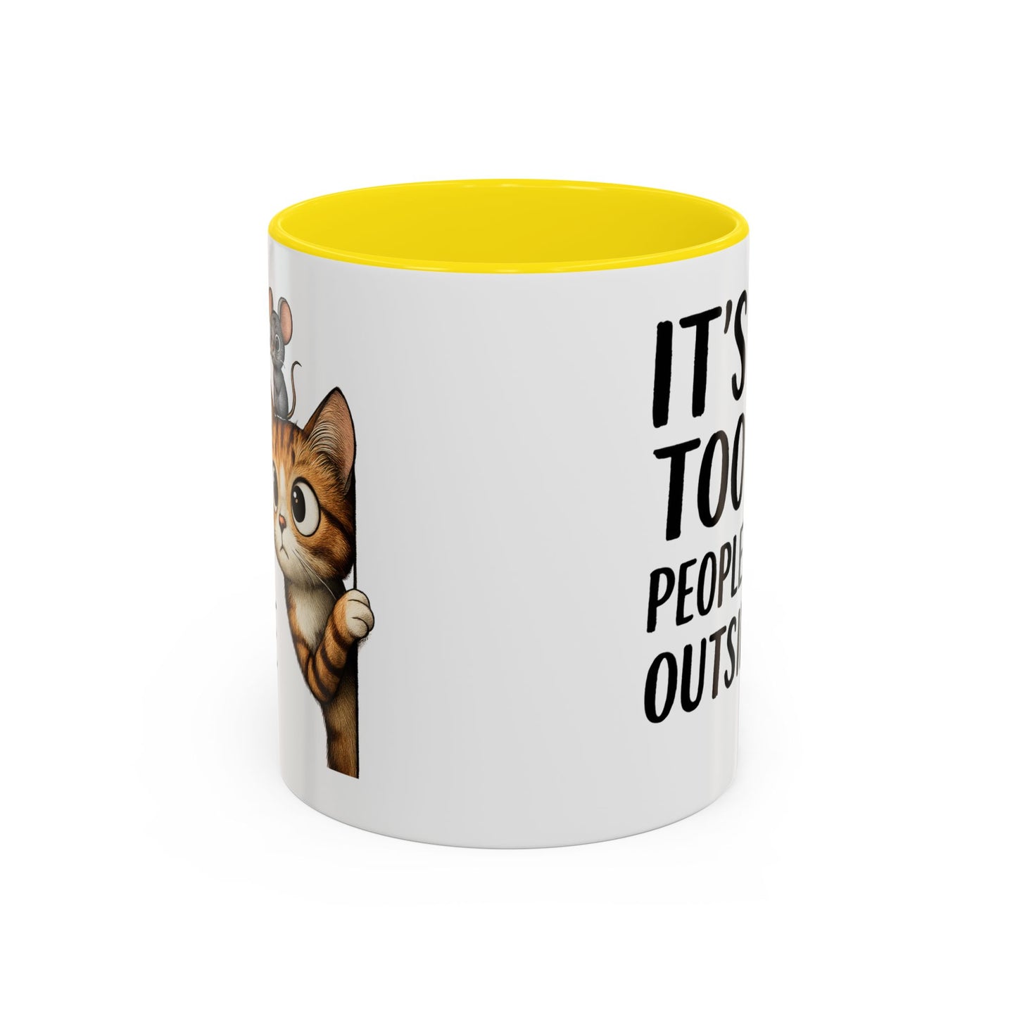 Animal Mug - It's Too Peopley Outside