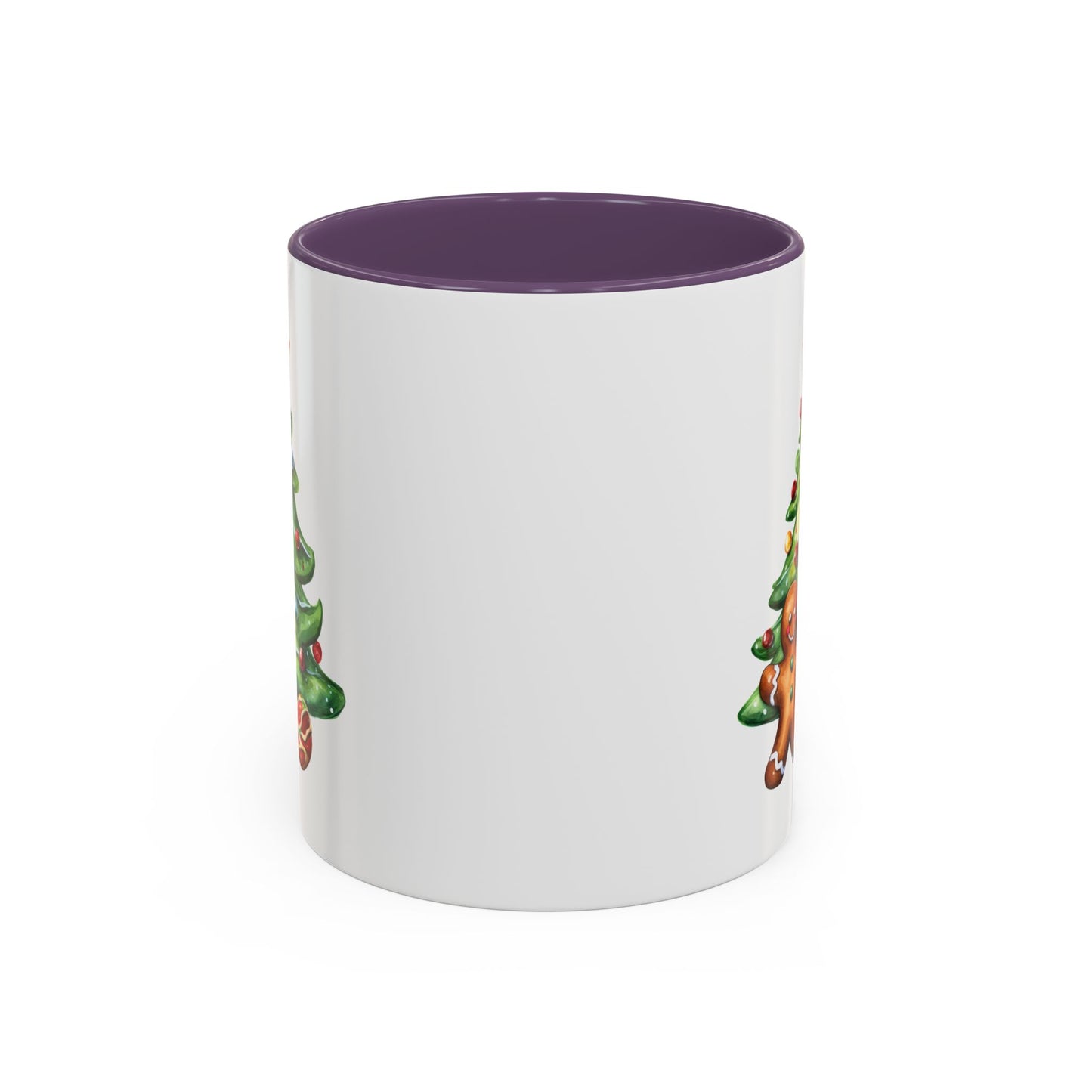 Christmas Mug - Gingerbread Man and Tree