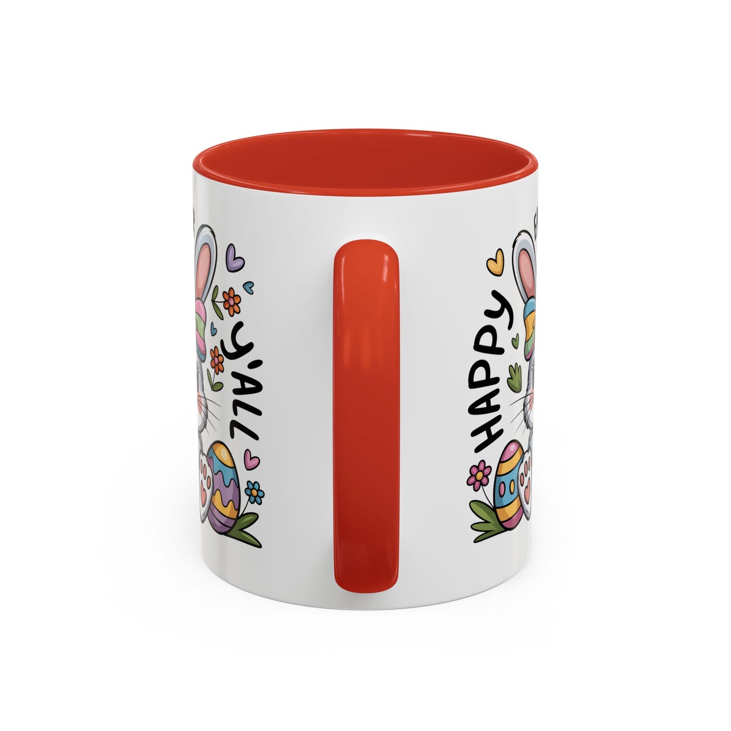 Easter Mug - Happy Easter Y'all Bunny