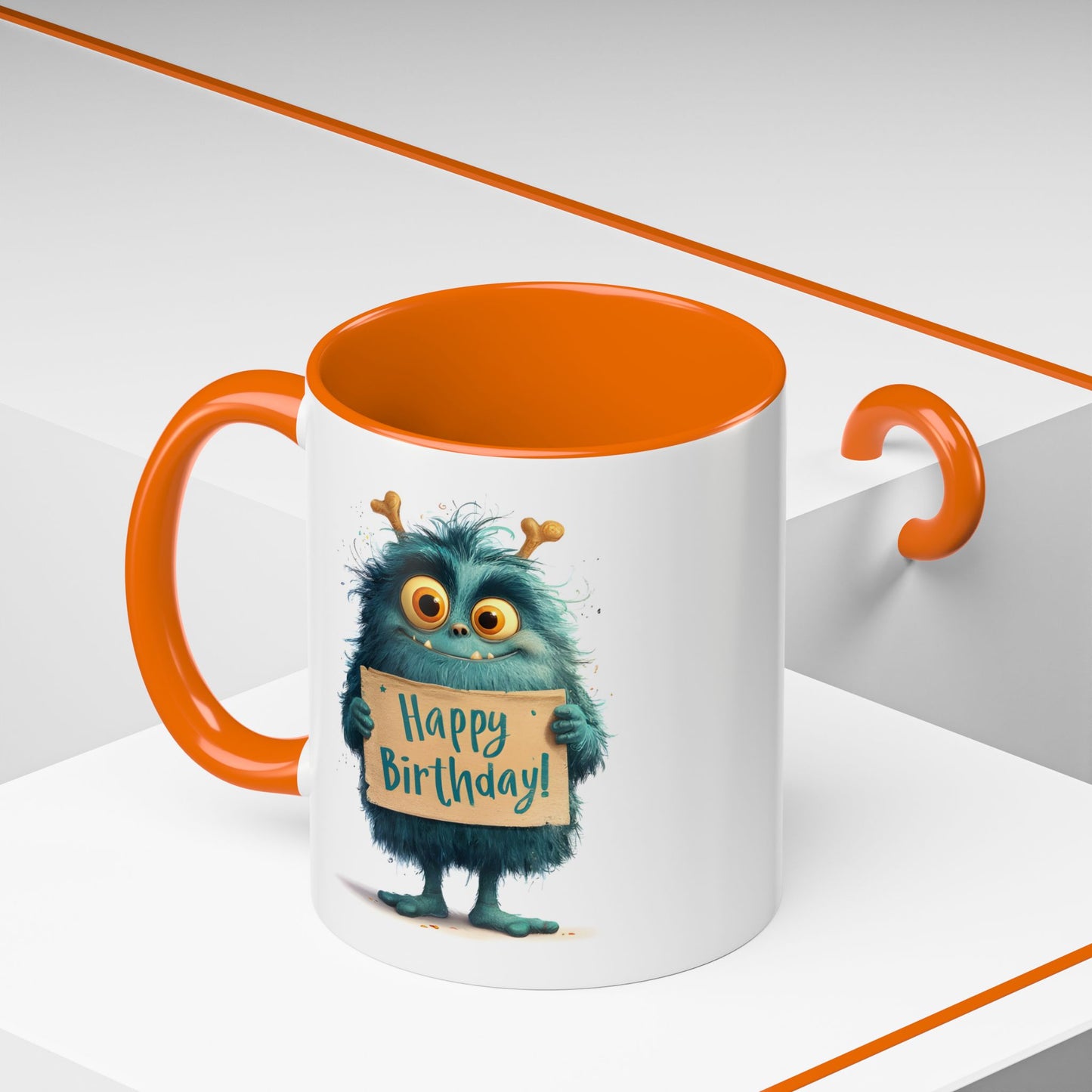Birthday Mug - Birthday Sign Monster
