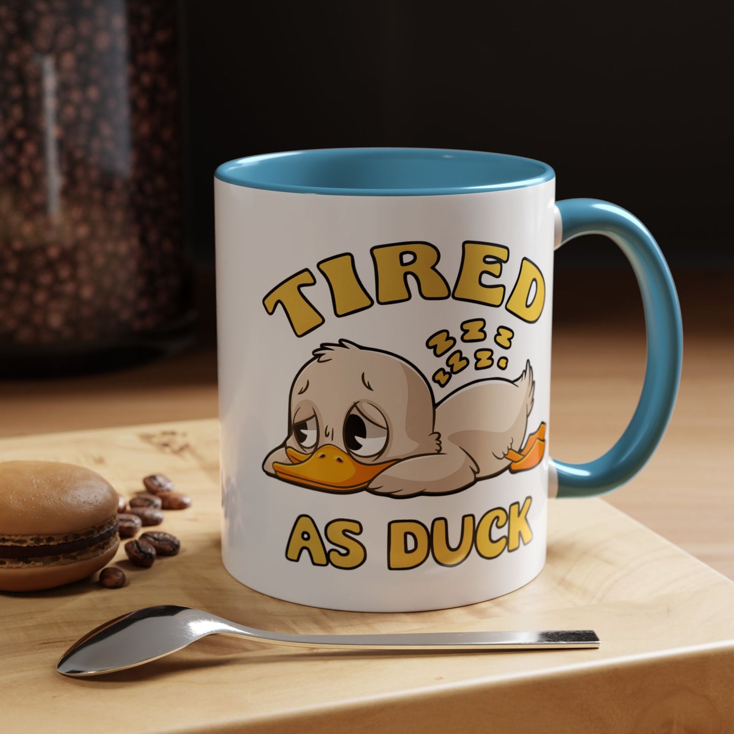 Humor Mug - Tired As Duck