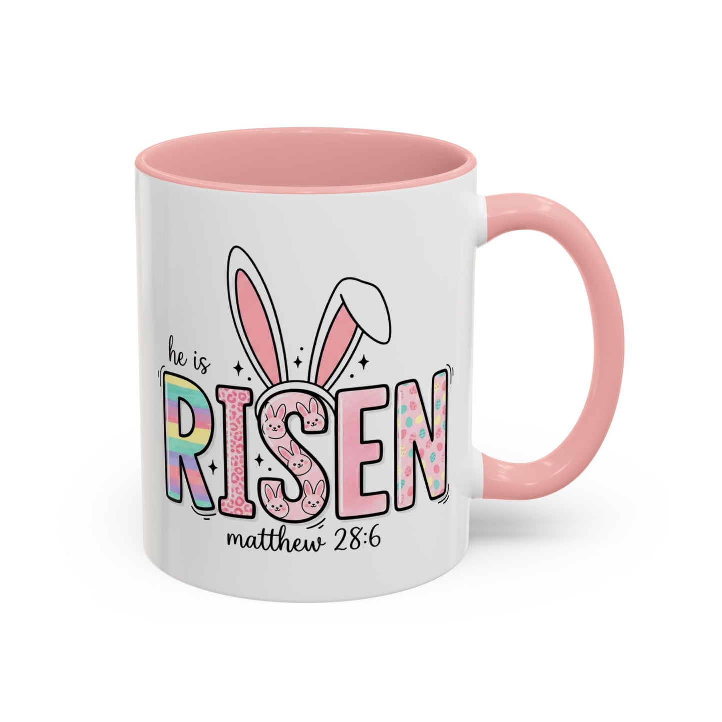 Easter Mug - He Is Risen Bunny
